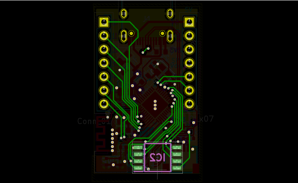 Back layer: 2nd try Flash IC
